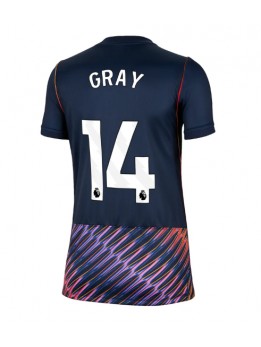 Ženski Nogometna dresi replika Tottenham Hotspur Archie Gray #14 Gostujoči 2026-27 Kratek rokav Ženski Nogometna dresi replika Tottenham Hotspur Archie Gray #14 Gostujoči 2026-27 Kratek rokav